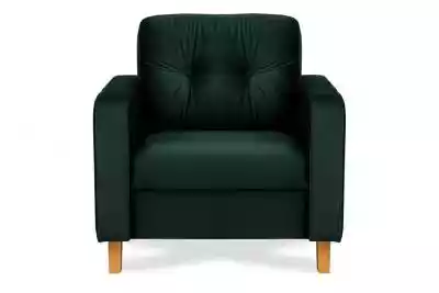 Welurowy fotel butelkowa zieleń do salon Podobne : Podkład Eveline 102 Vanilla 30 ml - 1201912