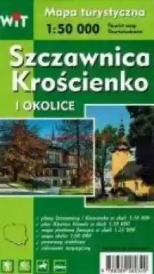 Mapa tur. - Szczawnica, Krościenko i oko Książki > Przewodniki i mapy > Polska
