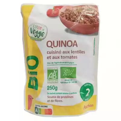 Auchan - BIO Komosa ryżowa z soczewicą i pomidorami
