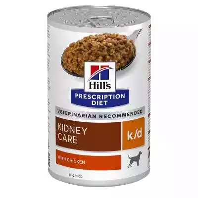 Hill's Prescription Diet k/d Kidney Care Podobne : HILL'S Prescription Diet Derm Complete Canine - mokra karma dla psa z nadwrażliwością pokarmową  - 12x370 g z rabatem - 4% - 88321