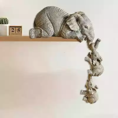 Mssugar 3szt Figurki słonia Elephant Mot mssugar