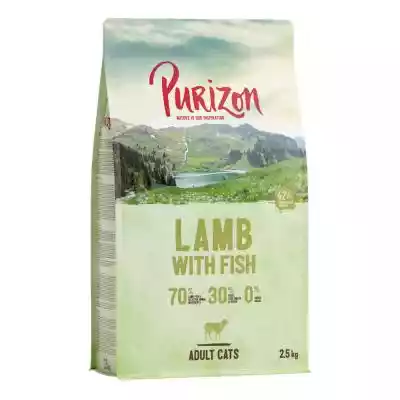 Purizon Adult dla kota, jagnięcina i ryb Podobne : Purizon Adult, ryba, bez zbóż - 4 x 1 kg - 337894