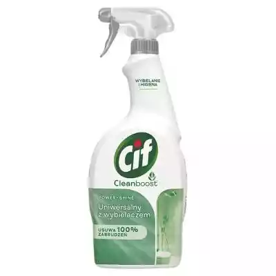 Cif Cleanboost Power + Shine Spray uniwe Drogeria, kosmetyki i zdrowie > Chemia, czyszczenie > Do łazienki