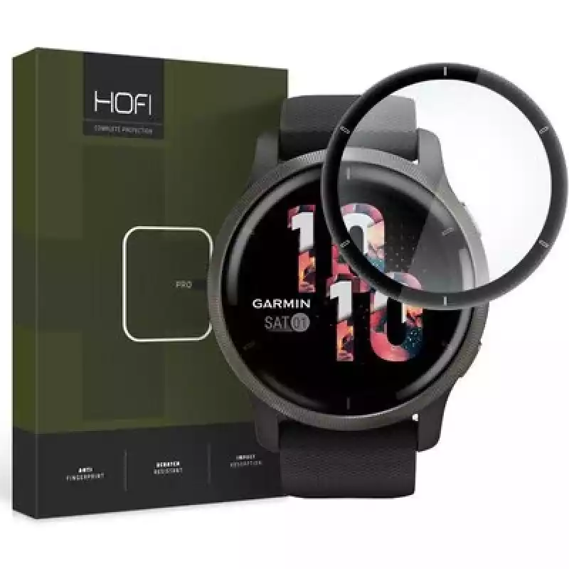 Szkło hybrydowe HOFI Hybrid Pro+ do Garmin Venu 2 Czarny HOFI ceny i opinie