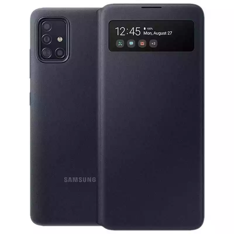 Etui Samsung View Wallet Cover do Samsung Galaxy A71 Czarny  ceny i opinie