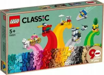 Lego Classic 11021 90 Lat Zabawy, Lego Podobne : Lego Classic 40011740 Pojemnik klocek Lego Brick - 3014546