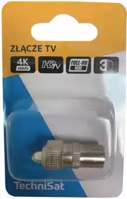TECHNISAT Zlacze TV Zenskie metalowe Podobne : Złącze oczkowe zawiasowe Typ 62C, 33,7 mm , Czarny - 13646