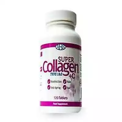 AHS Super Collagen + C, 120 tabletek Zdrowie i uroda > Opieka zdrowotna > Zdrowy tryb życia i dieta > Witaminy i suplementy diety