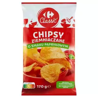 Carrefour Classic Chipsy ziemniaczane o  slodycze i przekaski
