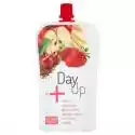 DayUp - Puree jabłkowe z jogurtem naturalnym truskawką czereśnią i płatkami