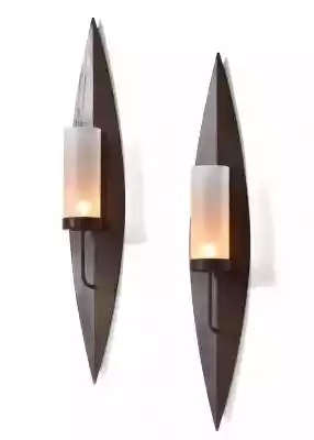 Świeczniki ścienne (2 części) Podobne : Świeczniki na świece podgrzewacze (2 szt.) - 443855