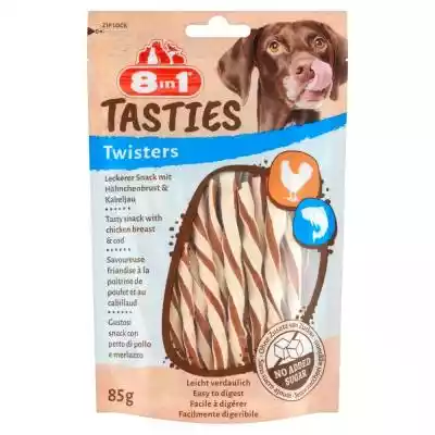8in1 Tasties Twisters Uzupełniający poka Dla zwierząt > Pies > Przysmaki i kostki