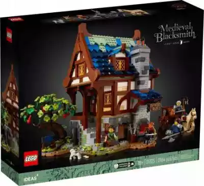 Zrób sobie przerwę od współczesności i zbuduj wspaniały model LEGO® Ideas Średniowieczna kuźnia...