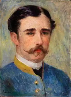 Portrait of a Man, Pierre-Auguste Renoir Dom i Ogród > Wyposażenie > Dekoracje i ozdoby > Plakaty