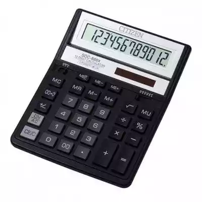 Citizen Kalkulator biurowy SDC888XBK Podobne : Citizen Kalkulator biurowy CT500VII - 390401