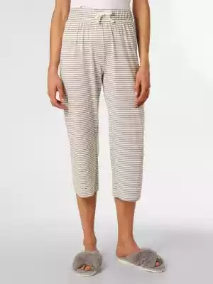 Krój kulotów i lejący dżersej z elastycznej wiskozy sprawiają,  że spodnie od piżamy marki Marie Lund są przytulnym faworytem.
