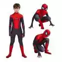 Kostium Spidermana dla dzieci Daleko od domu Kostium Spidermana Halloween Kostium Cosplay V SZARY CZERWONY 150CM