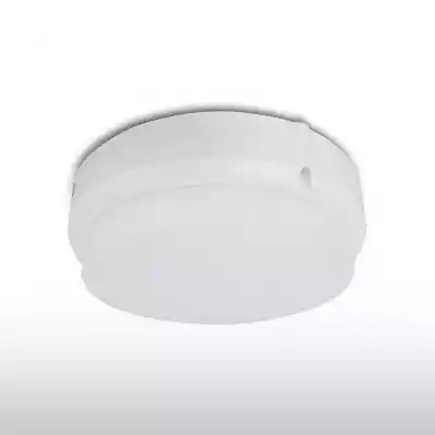 Okrągła oprawa wykonana w kolorze białym z tworzywa sztucznego o barwie światła 4000 K. Jest praktyczna i funkcjonalna,  będzie pasować do większości wnętrz.