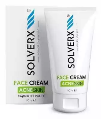 ﻿SOLVERX Acne Skin Krem do Twarzy Trądzi Podobne : SOLVERX Sensitive Skin Krem do twarzy do cery wrażliwej  50ml - 37925