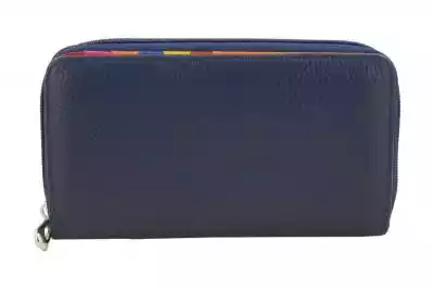 Antykradzieżowy portfel z ochroną RFID - Antykradzieżowy portfel z ochroną RFID - Granatowy