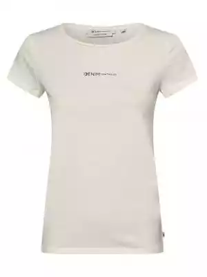 Tom Tailor Denim - T-shirt damski, biały Kobiety>Odzież>Koszulki i topy>T-shirty