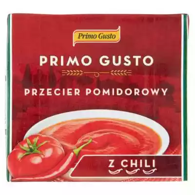 Primo Gusto - Przecier pomidorowy z chil Podobne : Przecier jabłkowy z czerwonymi owocami BIO 100 g - 302340