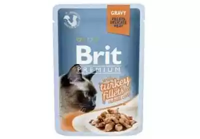 Brit Premium Cat Sasz. Fillet With Turke Podobne : Brit Premium Cat Sasz. Fillets With Beef Sos 85G - 136910