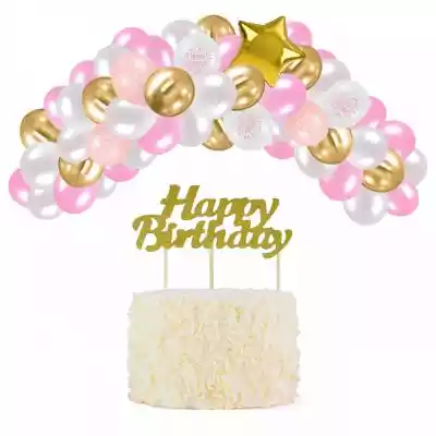 Party Time - Zestaw urodzinowy dla dziew Podobne : Zestaw urodzinowy - Tort do krojenia 80 elementów - 106875