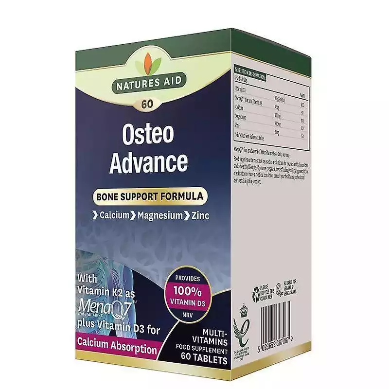 Natures Aid Nature's Pomoc Osteo Advance Tabletki 60 (136720) Natures Aid ceny i opinie