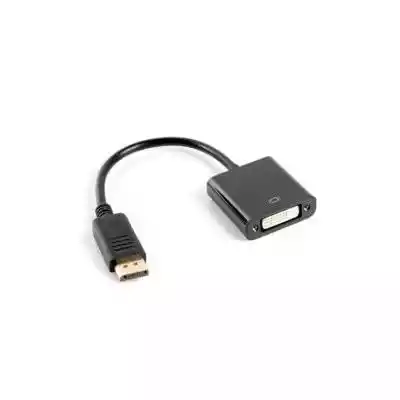 Lanberg Adapter DisplayPort (M) -> DVI-I Podobne : Lanberg Adapter światłowodowy SM SC/UPC duplex - 417026