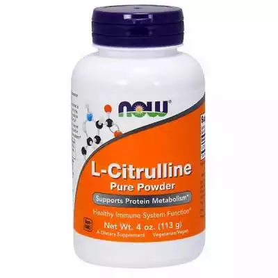 Now Foods L-Citrulline, 4 uncje (opakowa Zdrowie i uroda > Opieka zdrowotna > Zdrowy tryb życia i dieta > Witaminy i suplementy diety