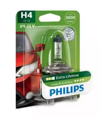Philips - Żarówka samochodowa H4 LongLif Podobne : Ovation ECOVISION WV-06 155R12 88/86Q C STUDDABLE 8PR 3PMSF - 614481