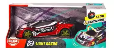 Dickie Pojazd RC Light Razor, 22 cm Podobne : Dickie Auta 3 Rc Hero Zyzag Mcqueen (3088001) - 21253