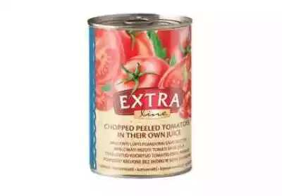 EXTRA LINE Pomidory krojone 400g Podobne : Mutti - Pomidory San Marzano ChNP* całe bez skórki - 225816