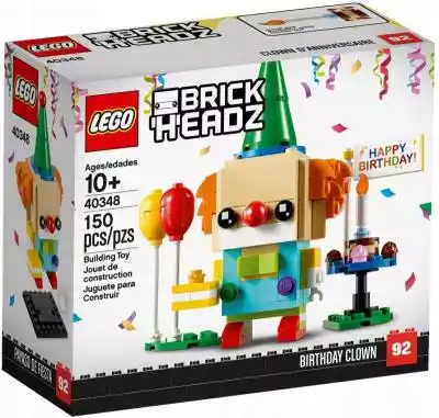 Lego 40348 Brickheadz Klaun Z Urodzinowe brickheadz