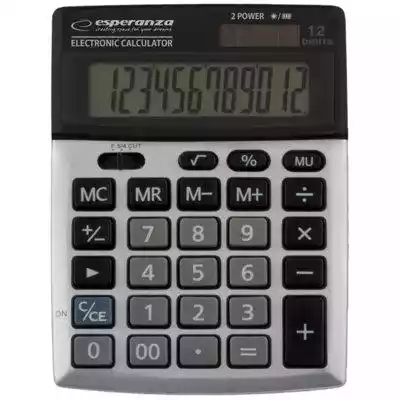 Elektroniczny kalkulator biurkowy z dużym,  12 cyfrowym wyświetlaczem. Posiada wszystkie podstawowe funkcje matematyczne (dodawanie,  odejmowanie,  mnożenie,  dzielenie,  pierwiastkowanie,  obliczanie procentów),  funkcję cofania wpisywanych cyfr oraz możliwość zapamiętywania wyników. Poch