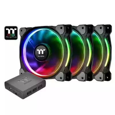 Thermaltake Riing 12 RGB Plus TT Premium Podobne : THERMALTAKE Riing 14 RGB TT Premium Edition 3 Pack (3x140mm, LNC, 1400 RPM) Retail/BOX CL-F051-PL14SW-A - 350453