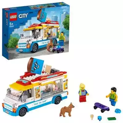 LEGO City Furgonetka z lodami 60253 Podobne : LEGO - City Śledztwa wodnej policji 60355 - 67686