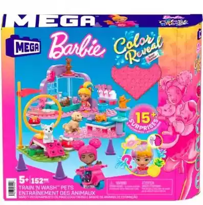 Mega Bloks Klocki Barbie Color Reveal Tr Zabawki/Klocki/Klocki plastikowe
