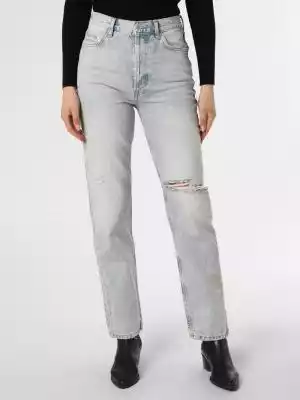 Zachwycają modnym stylem vintage: jeansy marki Free People o kroju straight fit z efektem sprania i destroyed.
