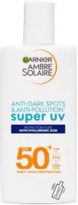 Garnier Ambre Solaire Super UV Fluid och Kosmetyki do opalania