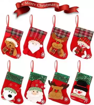 Xceedez Wellxunk Świąteczne pończochy, ś Podobne : Mssugar Świąteczne pończochy Renifer Płatek śniegu Wiszące skarpetki na świąteczne ozdoby świąteczne Ozdoby świąteczne Śnieżynka - 2787010