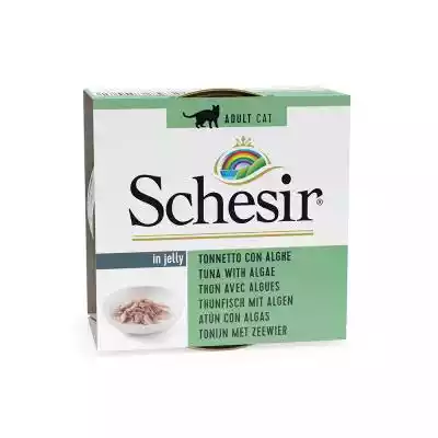 Korzystny pakiet Schesir w galarecie w p Podobne : Korzystny pakiet Schesir Natural z ryżem, 12 x 85 g  - Czysty tuńczyk i małe sardele z ryżem - 344171
