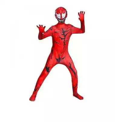Venom 2 Carnage Jumpsuit Cosplay Adult K Podobne : Venom 2 Carnage Jumpsuit Cosplay Adult Kids Bodysuit Halloween Costume 120*130cm - 2799339