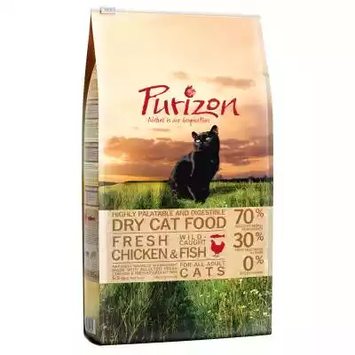 Dwupak Purizon karma dla kota, 2 x 6,5 k Podobne : Purizon Adult, 24 x 200 g, bez zbóż - Filet z kurczaka z łososiem 24 x 200g - 340610