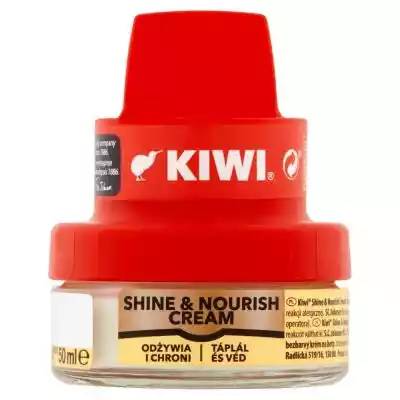 Kiwi Shine & Nourish Cream Krem do obuwi Podobne : Kiwi Active Comfort Wkładki żelowe do obuwia 36/41 - 860190