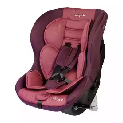 Fotelik BabySafe Akita : Kolor - różowo- Foteliki samochodowe > Tylko tyłem RWF > 0-18kg