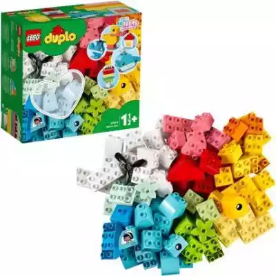 LEGO DUPLO Classic 10909 Pudełko z serdu Podobne : LEGO DUPLO Classic 10909 Pudełko z serduszkiem - 21375