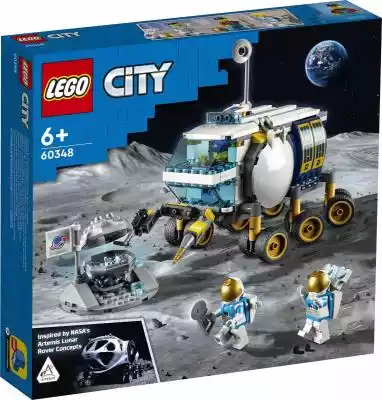 LEGO Klocki City 60348 Łazik księżycowy astronauci