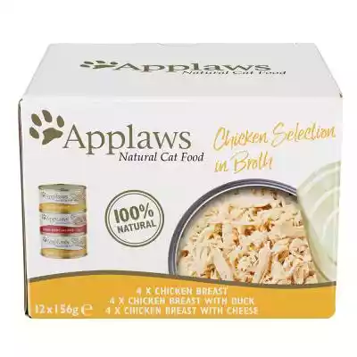 Mieszany pakiet próbny Applaws, 12 x 156 Podobne : Applaws w bulionie karma dla kota, 6 x 156 g - Pierś z kurczaka z serem - 341900